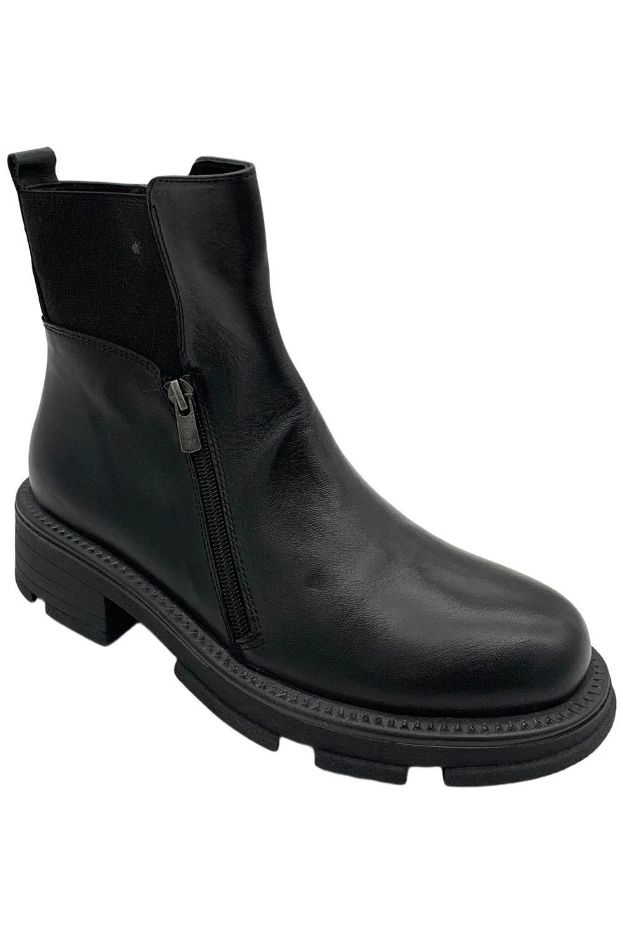 Miz Mooz Women's Amore Ankle Boots Black - Medium